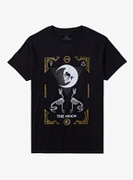 Cloak Tarot Moon Glitter T-Shirt