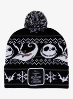 The Nightmare Before Christmas Jack Zero Pom Beanie