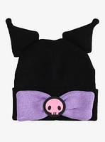 Kuromi Bow 3D Ears Beanie