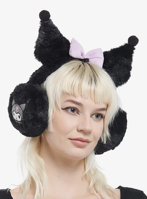 Kuromi Fuzzy Earmuffs