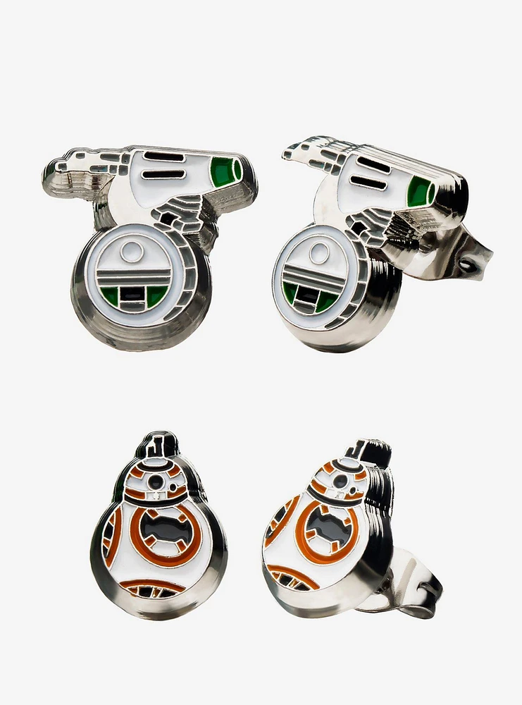 Star Wars Episode 9 D-O & BB-8 Earring Set