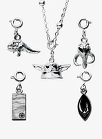 Star Wars The Mandalorian Interchangeable Charm Pendant Necklace