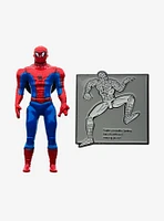 Marvel Spider-Man Retro Action Figure 80 Years Enamel Pin Set