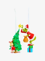 Hallmark How The Grinch Stole Christmas! Cindy-Lou & Grinch Ornament Set