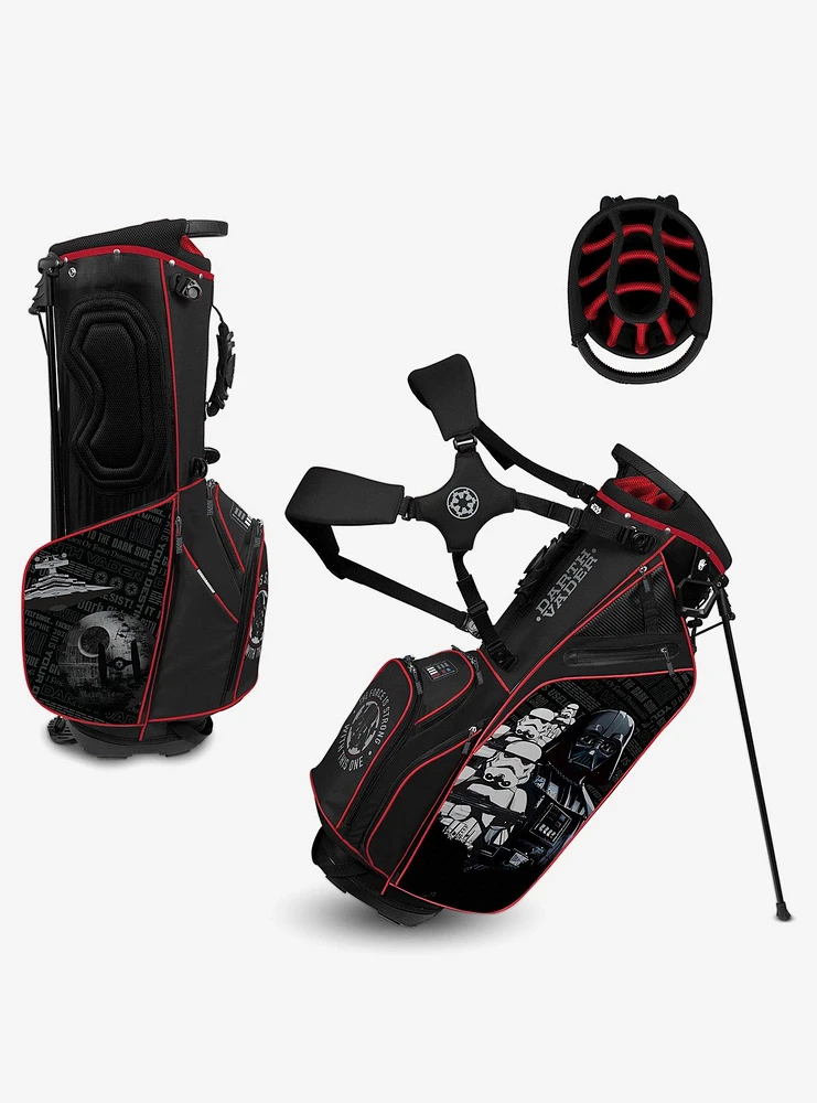 Star Wars Dark Side Golf Caddy Bag with Stand