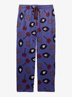 Adventure Time Marceline Icons Allover Print Sleep Pants — BoxLunch Exclusive