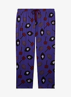 Adventure Time Marceline Icons Allover Print Women's Plus Sleep Pants — BoxLunch Exclusive