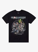 Ghostbusters Group Poster T-Shirt