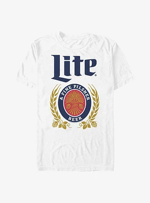 Miller Lite Pilsner Icon Logo T-Shirt