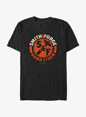 Smith And Forge Hard Cider Circular Logo T-Shirt