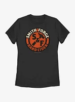 Smith And Forge Hard Cider Circular Logo Womens T-Shirt