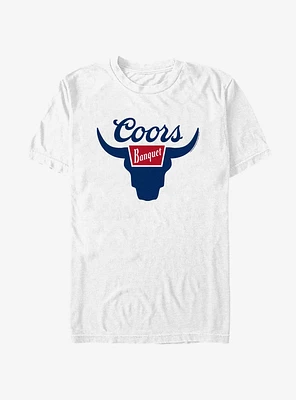 Coors Banquet Bull Logo T-Shirt