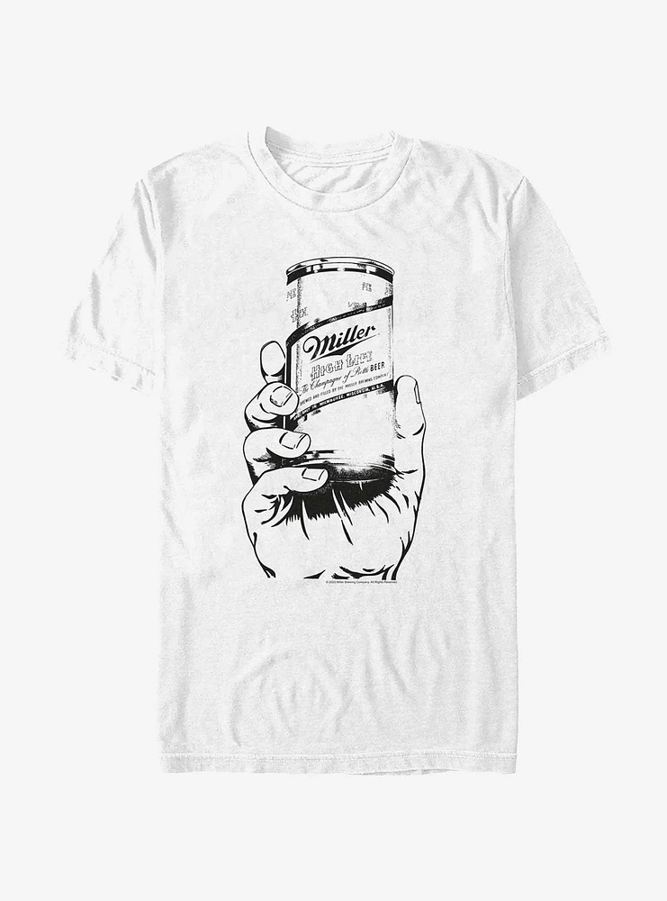 Miller Vintage Can Hand T-Shirt