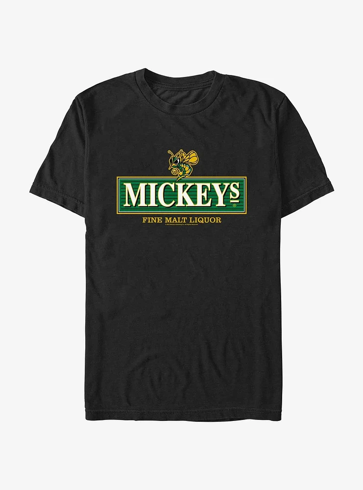 Mickeys Fine Malt Liquor Logo T-Shirt