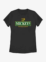 Mickeys Fine Malt Liquor Logo Womens T-Shirt