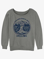 Coors Banquet Golden Since 1882 Womens Slouchy Sweatshirt