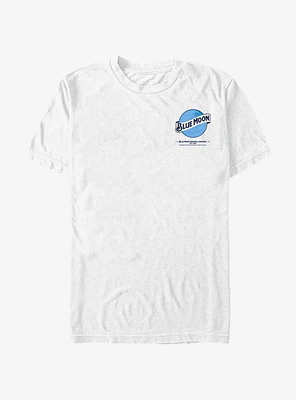 Blue Moon Chest Logo T-Shirt