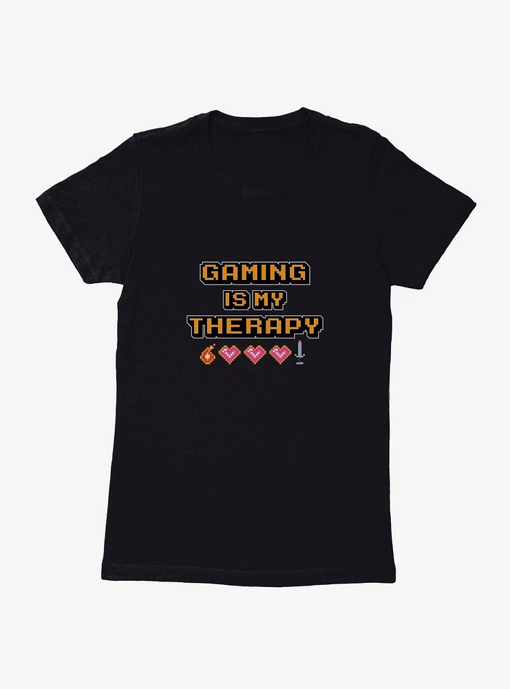 Gaming Is My Therapy Womens T-Shirt