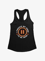 On Pause Womens Tank Top