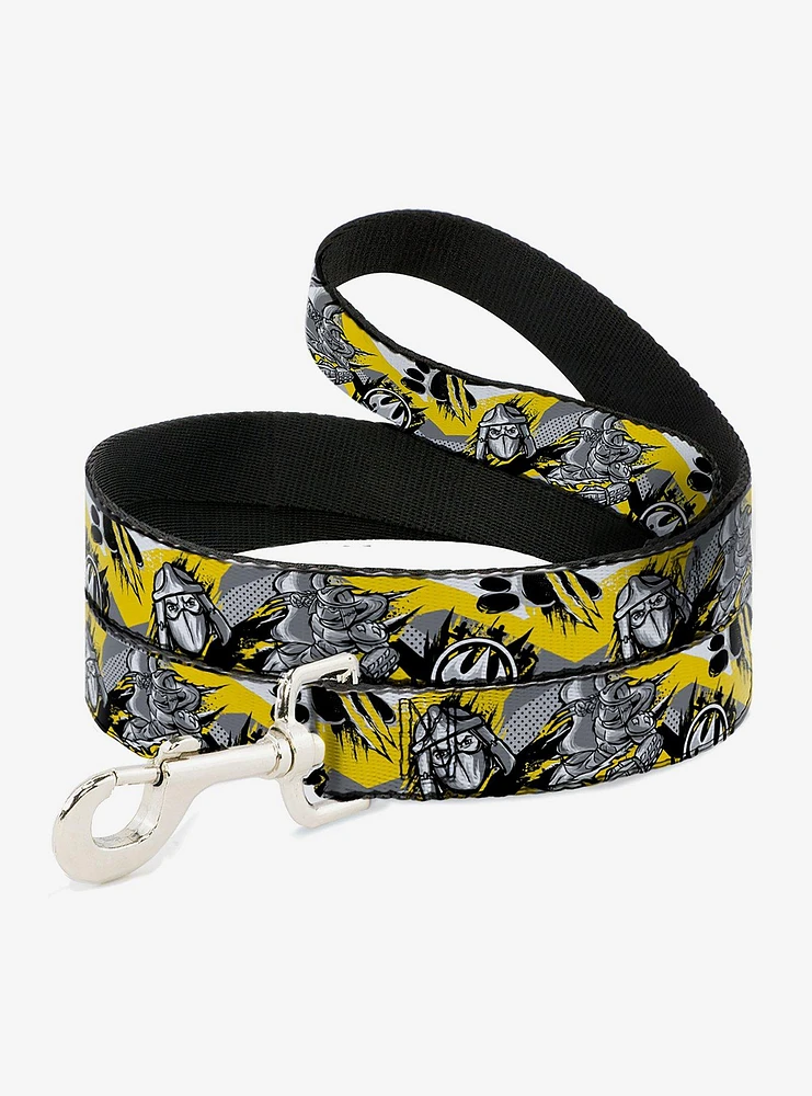 Teenage Mutant Ninja Turtles Shredder Pose and Icons Dog Leash