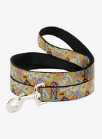 The Wizard of Oz Characters Scenes And Icons Collage Dog Leash