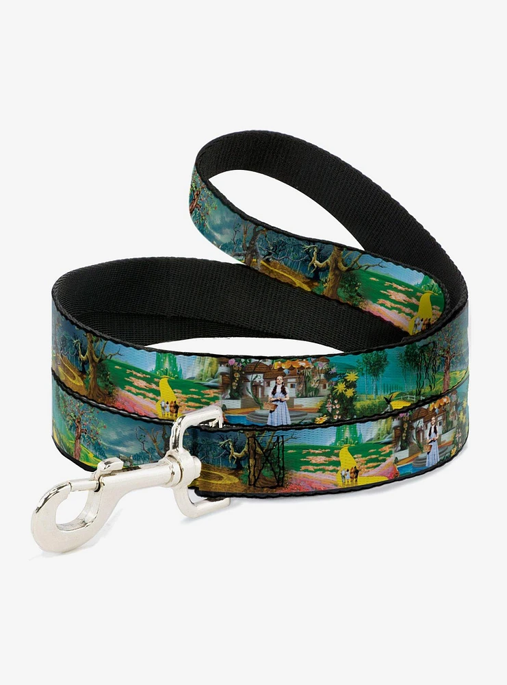 The Wizard of Oz Brick Road Scenes Dog Leash