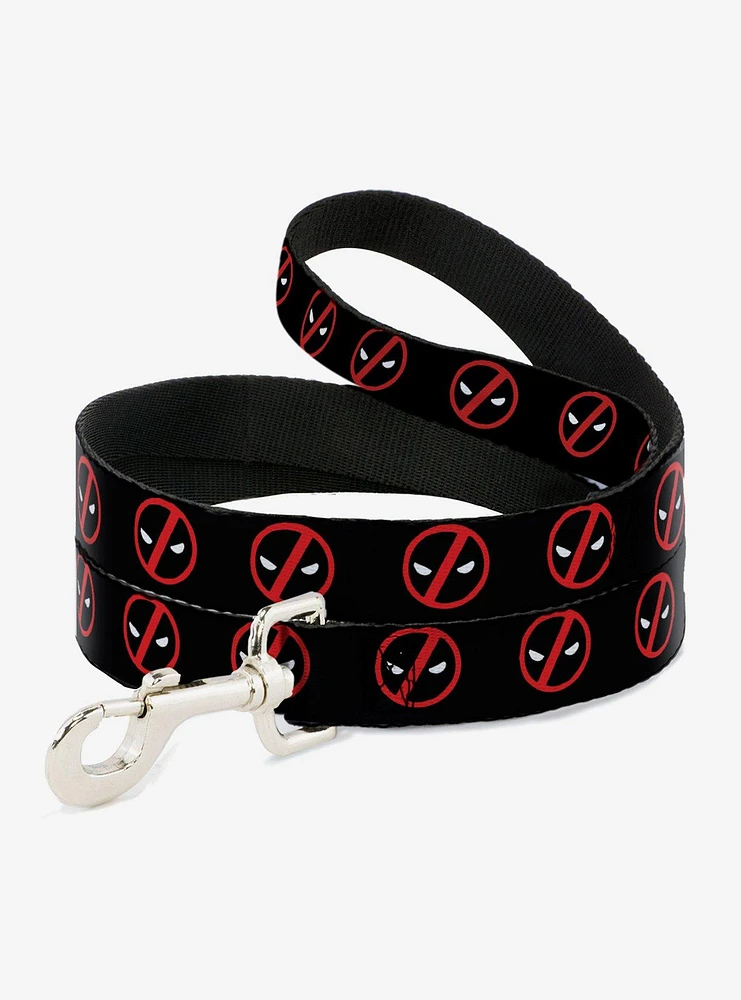 Marvel Deadpool Logo Dog Leash