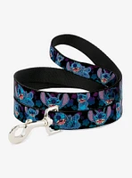Disney Lilo & Stitch Expressions and Poses Tropical Fade Dog Leash