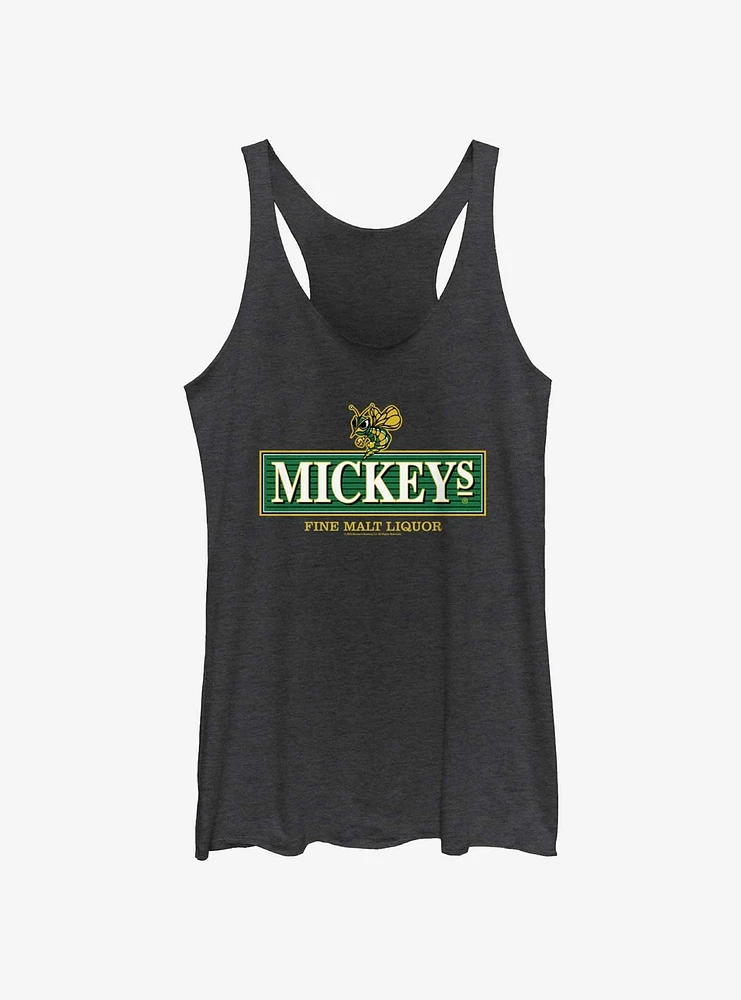 Mickeys Fine Malt Liquor Logo Womens Tank Top