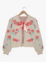 Sanrio Hello Kitty Retro Floral Tie Women's Cardigan — BoxLunch Exclusive