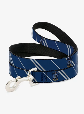 Harry Potter Ravenclaw Crest Stripe Dog Leash