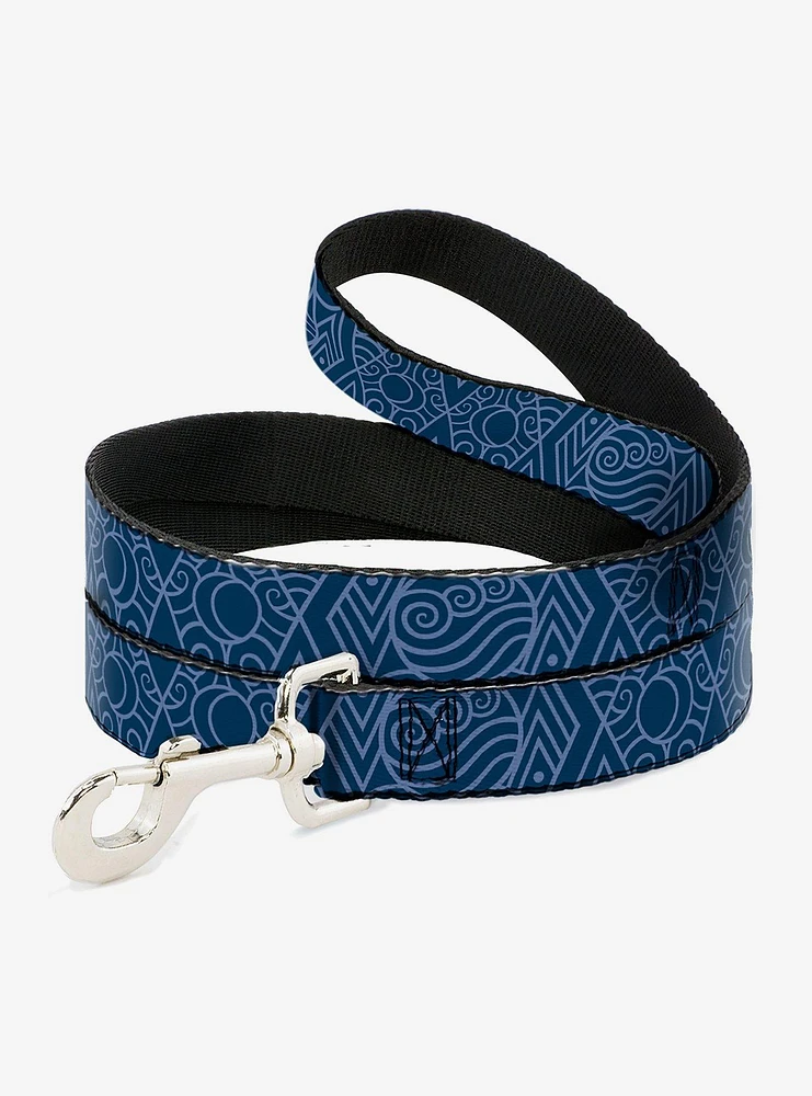 Avatar: The Last Airbender Water Element Symbol Dog Leash