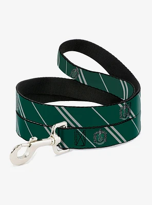 Harry Potter Slytherin Crest Stripe Dog Leash