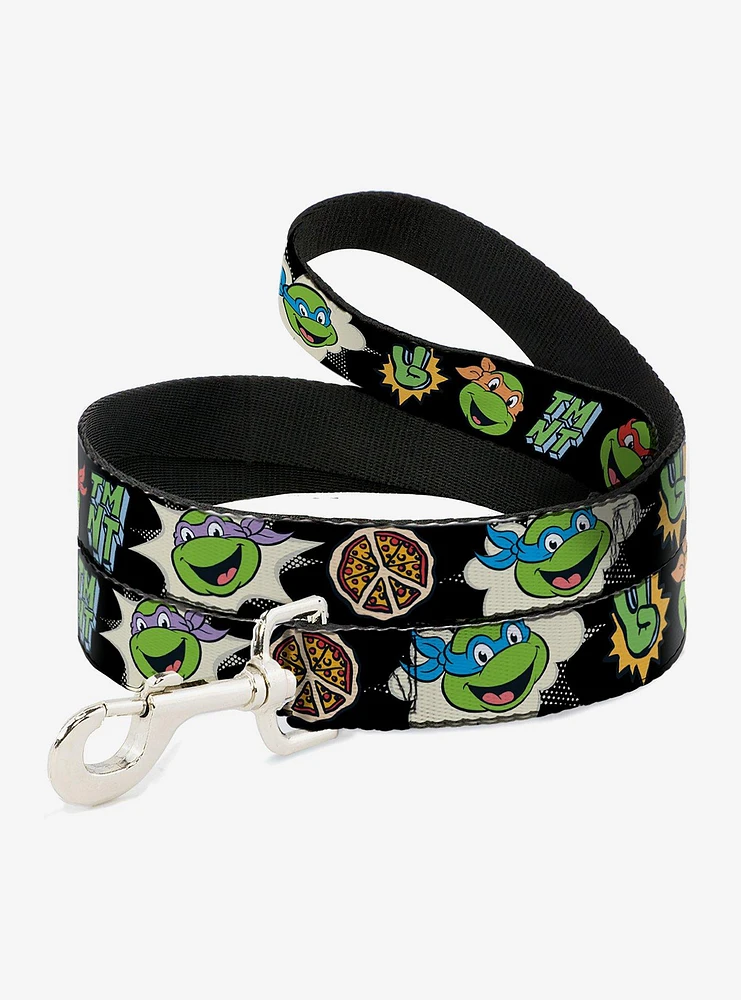 Teenage Mutant Ninja Turtles Faces and Icons Dog Leash