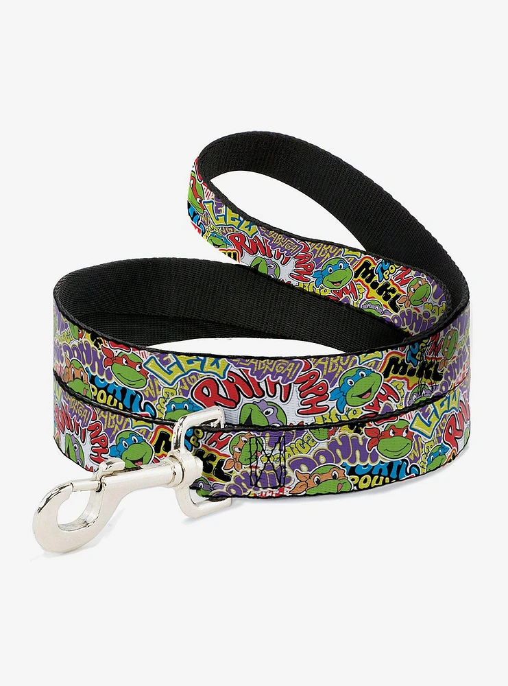 Teenage Mutant Ninja Turtles Sticker Slaps Dog Leash