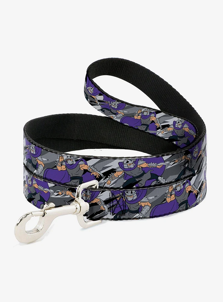 Teenage Mutant Ninja Turtles Shredder Poses Dog Leash