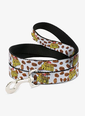 The Flintstones Cocoa Pebbles Cereal Scattered Dog Leash