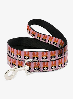 The Powerpuff Girls Blossom Face Close Up Dog Leash