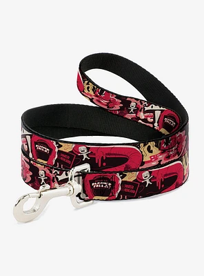 Rick and Morty Anatomy Park Collage Dog Leash