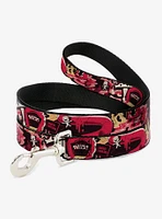 Rick and Morty Anatomy Park Collage Dog Leash