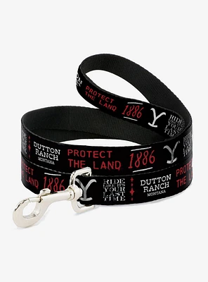 Yellowstone Dutton Ranch 1886 Icons Dog Leash