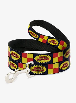 Beavis and Butt-Head Title Logo Checker Dog Leash