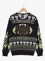 DreamWorks How to Train Your Dragon Toothless Holiday Sweater — BoxLunch Exclusive