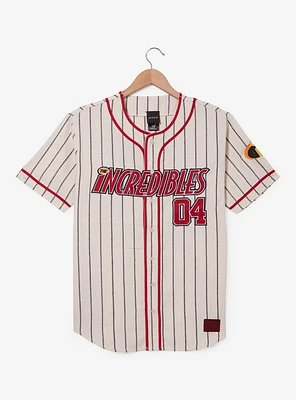 Disney Pixar The Incredibles Parr Vintage Baseball Jersey — BoxLunch Exclusive