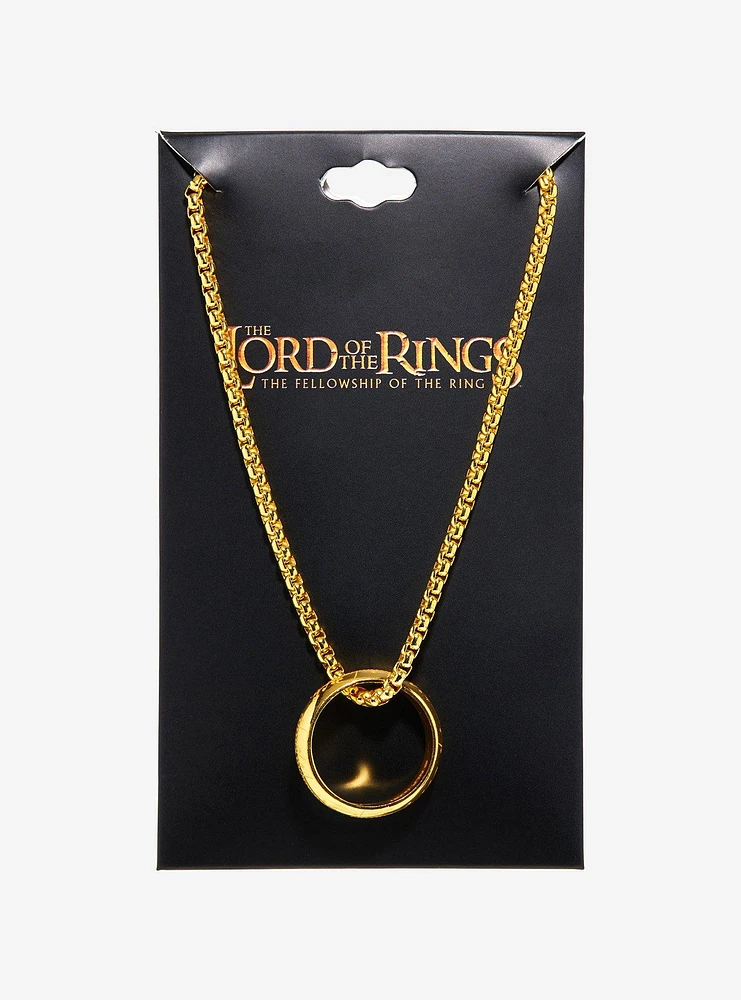 The Lord Of The Rings One Ring Replica Necklace