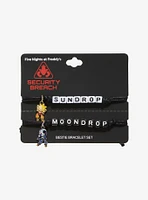 Five Nights At Freddy's: Security Breach Sun & Moon Bead Best Friend Cord Bracelet Set