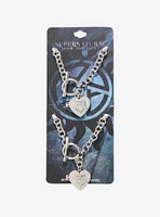 Supernatural Sam & Dean Best Friend Locket Necklace Set