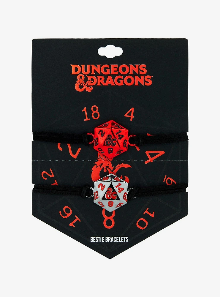 Dungeons & Dragons Dice Best Friend Bracelet Set