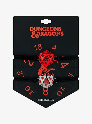 Dungeons & Dragons Dice Best Friend Bracelet Set