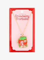 Strawberry Shortcake Hinge Locket Necklace